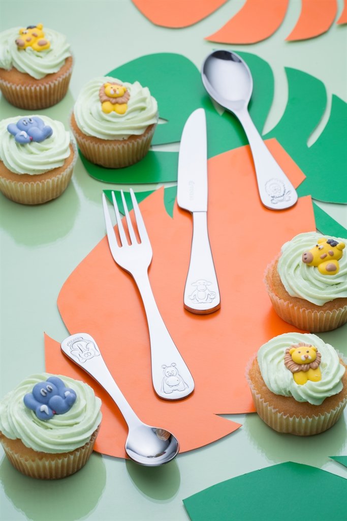 Children's Jungle Cutlery Set