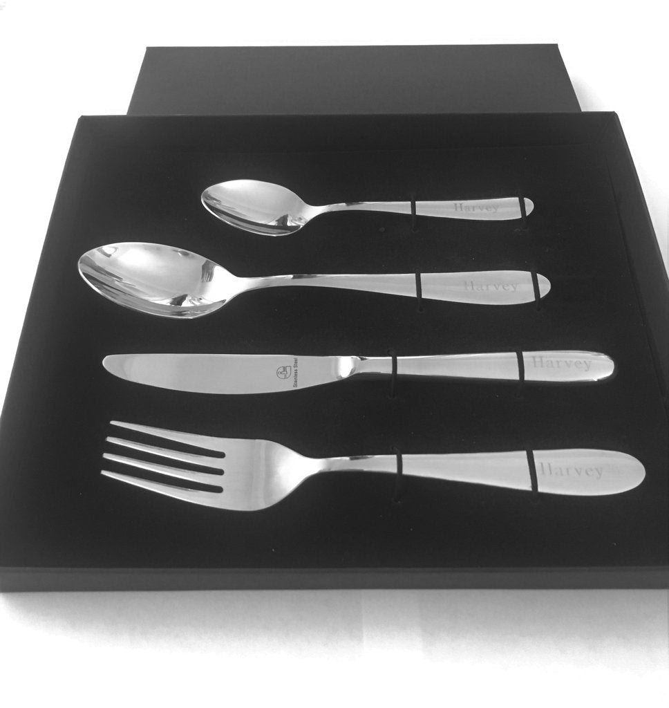 Children's Four Piece Cutlery Set