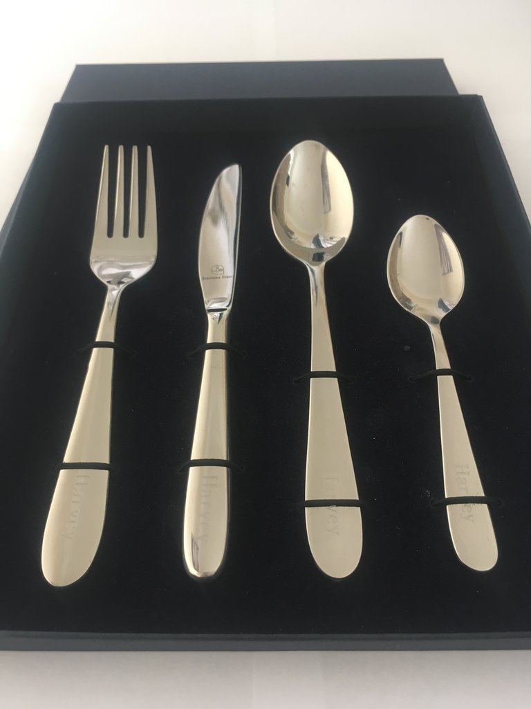 Children's Four Piece Cutlery Set