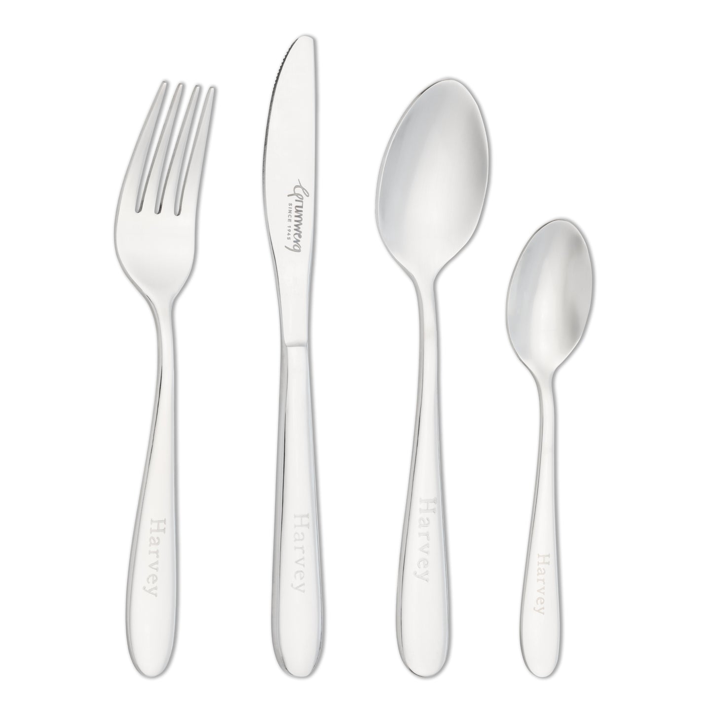 Children's Four Piece Cutlery Set