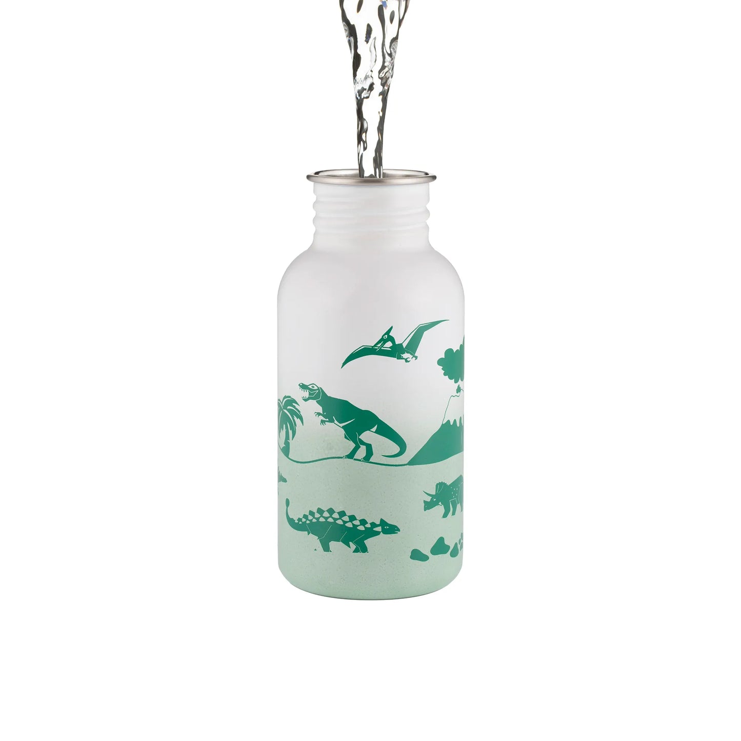 Dinosaur Colour Change stainless steel Water Bottle 550ml