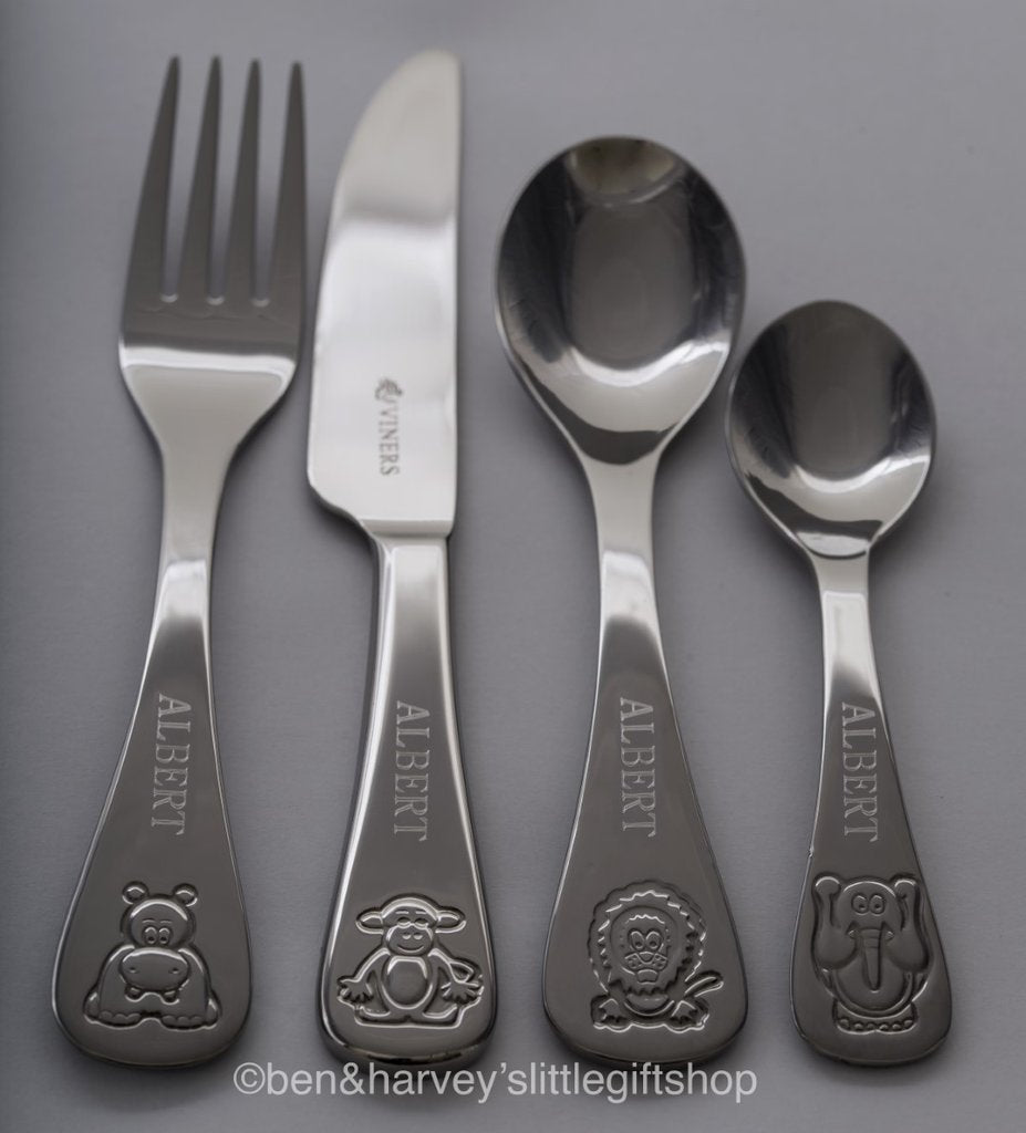 Children's Jungle Cutlery Set