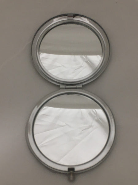 Compact Mirror With Engraved Message