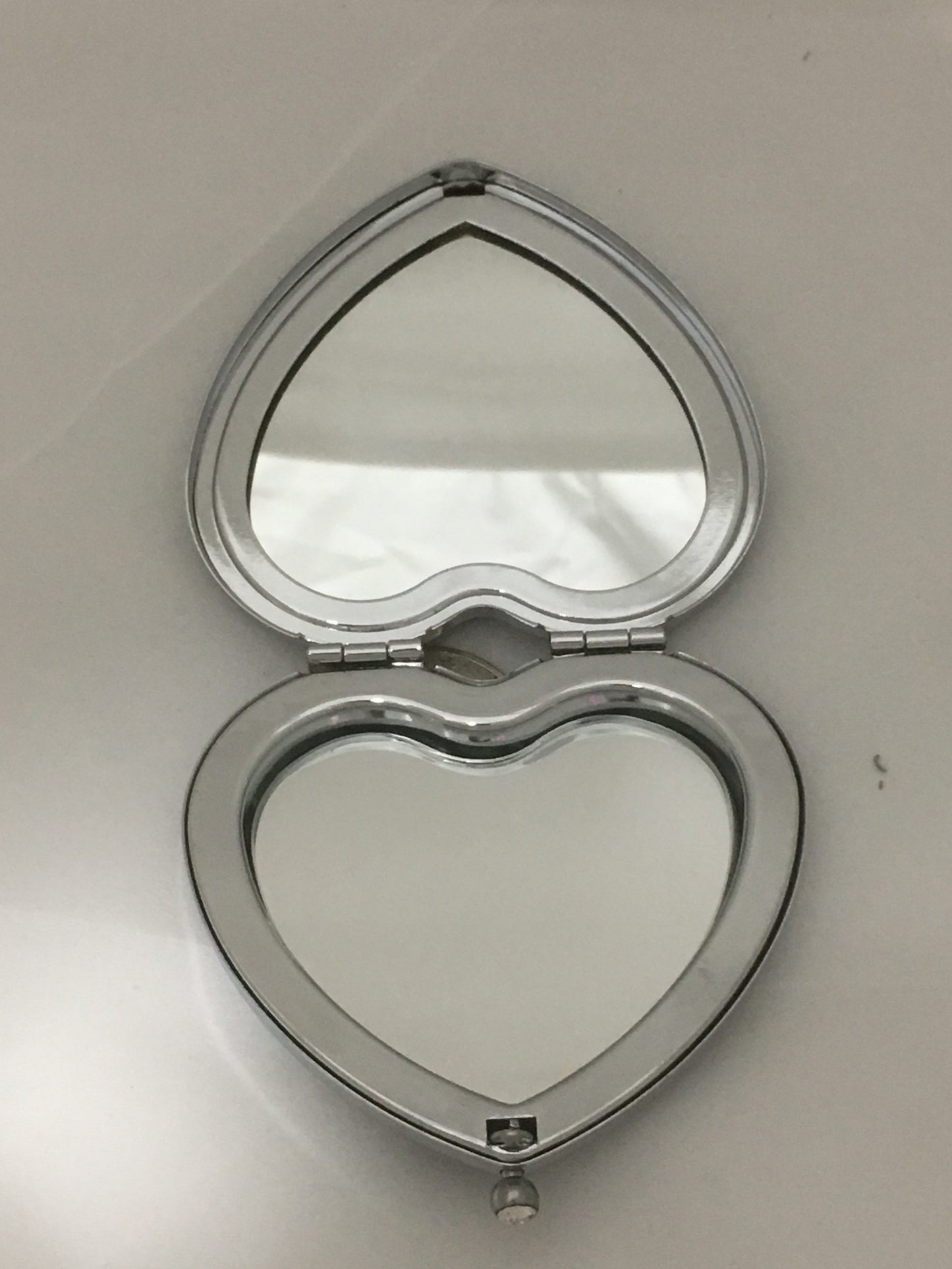 Heart Shaped Compact Mirror