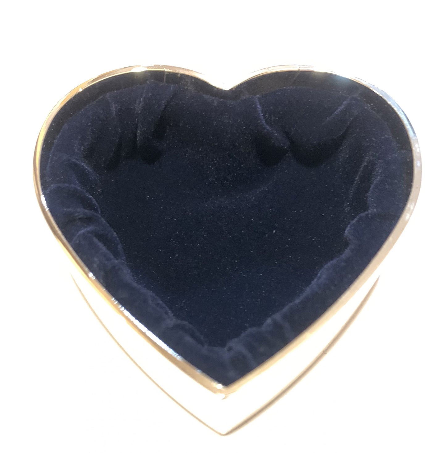 Heart Shaped Personalised Engraved Silver Plated Trinket Box Free Delivery