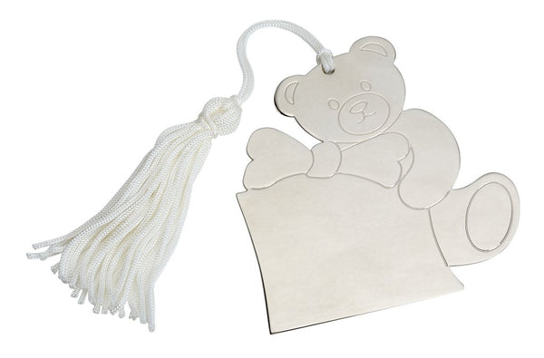 Personalised Engraved Teddy Bear Decoration Free Delivery