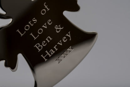 Angel Personalised Engraved Christmas Tree Decoration Free Delivery